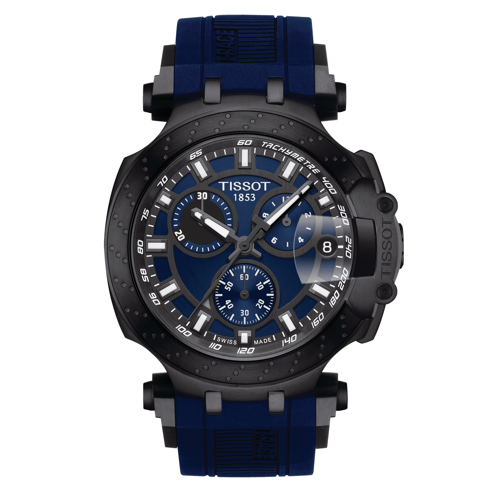 Tissot T-Race Chronograph • <strong>ETA G10.212</strong><p>T1154173704100
