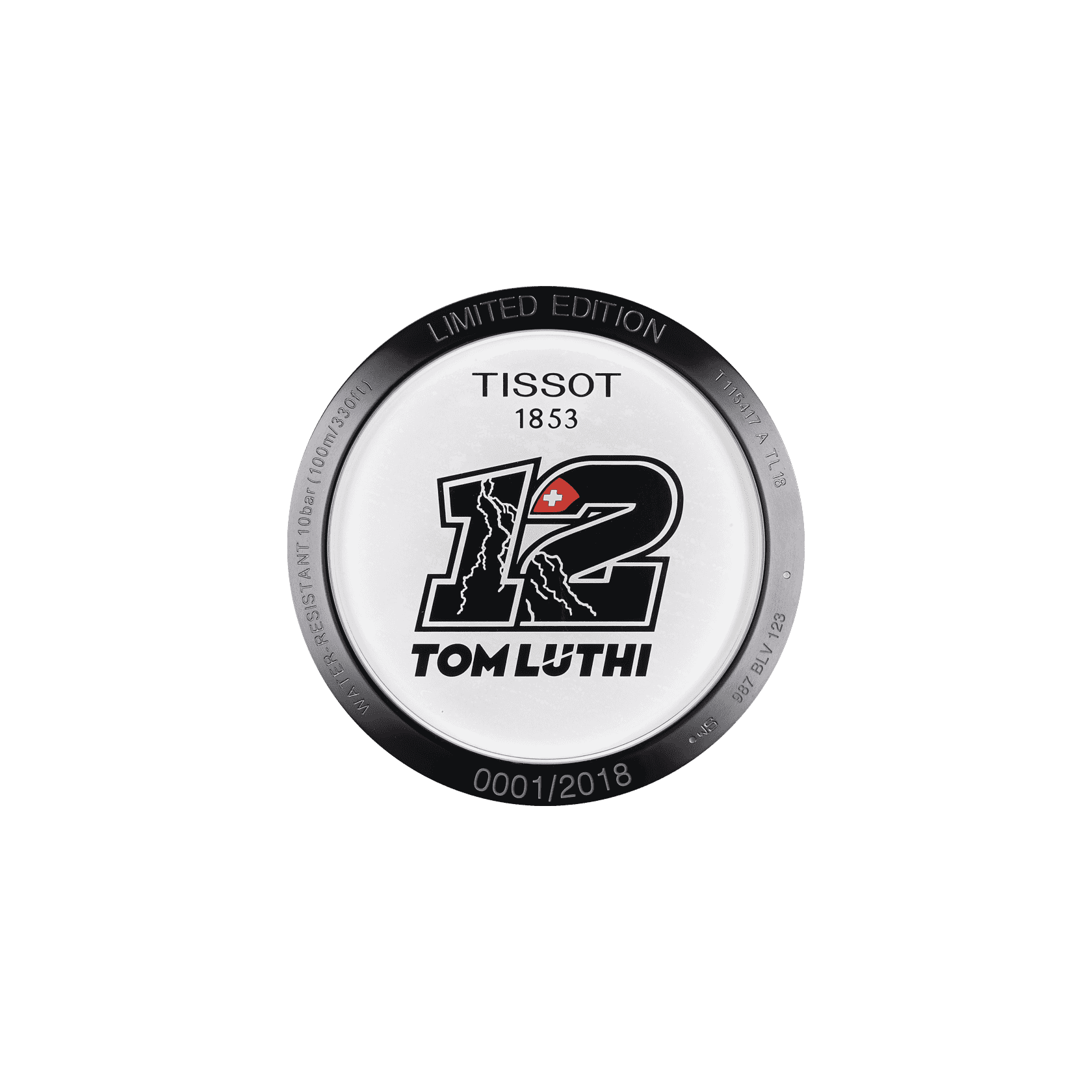 Tissot T-Race Thomas Luthi 2018 Limited Edition • <strong>ETA G10.212</strong><p>T1154173706102 - immagine 4