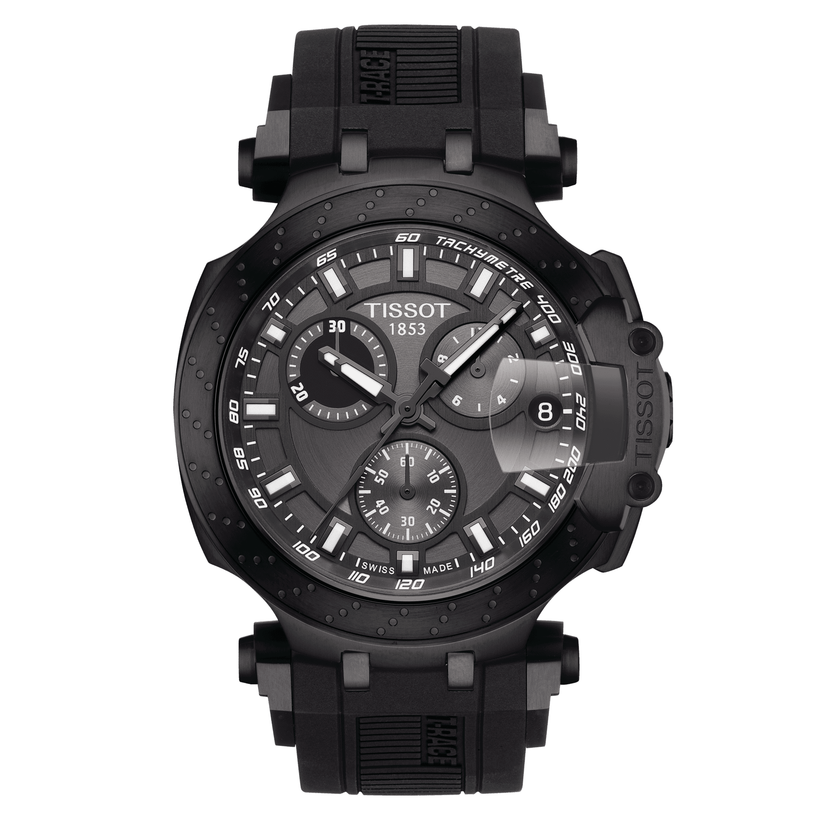 Tissot T-Race Chronograph • <strong>ETA G10.212</strong><p>T1154173706103