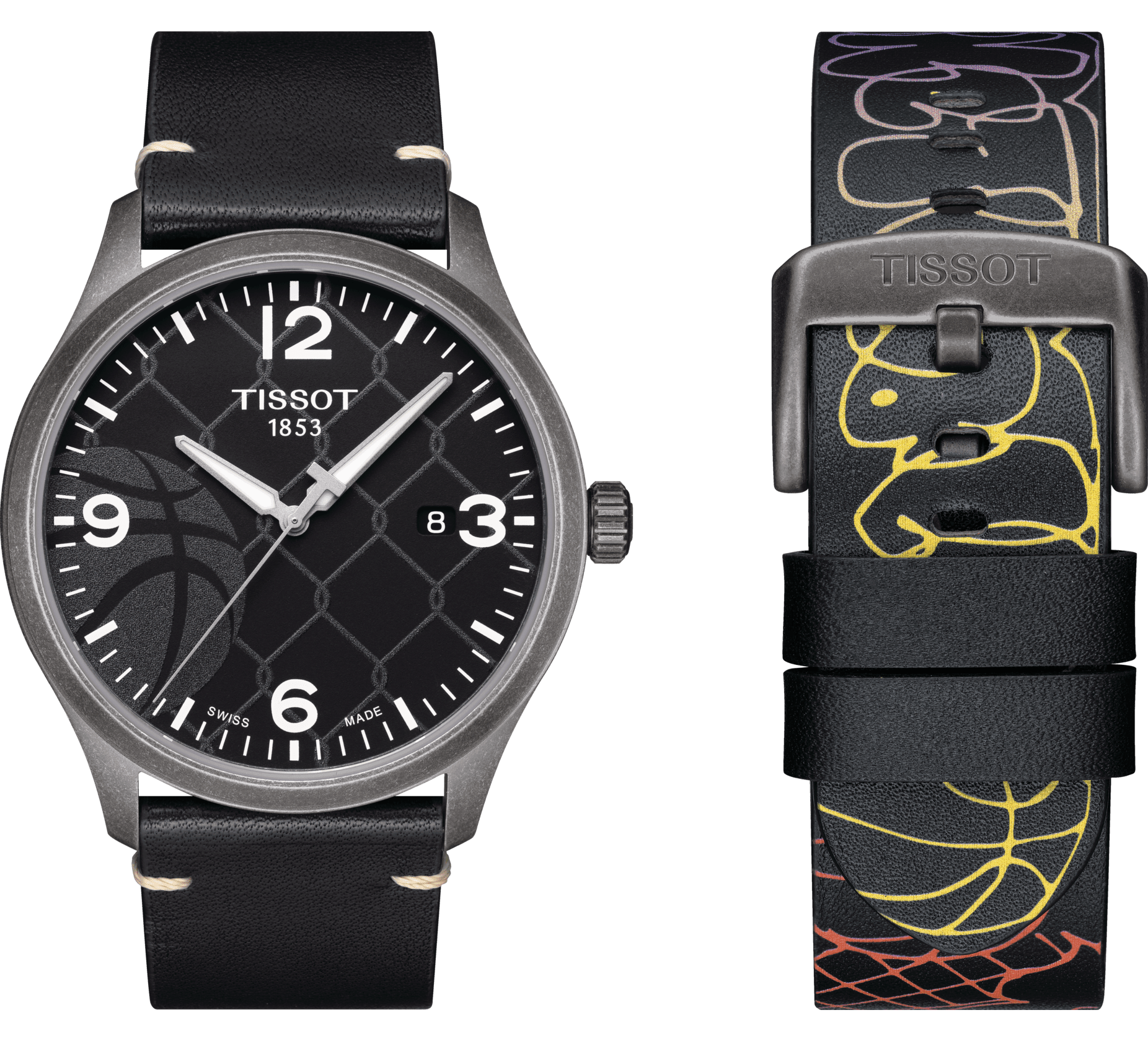 Tissot Gent XL 3x3 Street Basketball • <strong>ETA F06.115</strong><p>T1164103606700