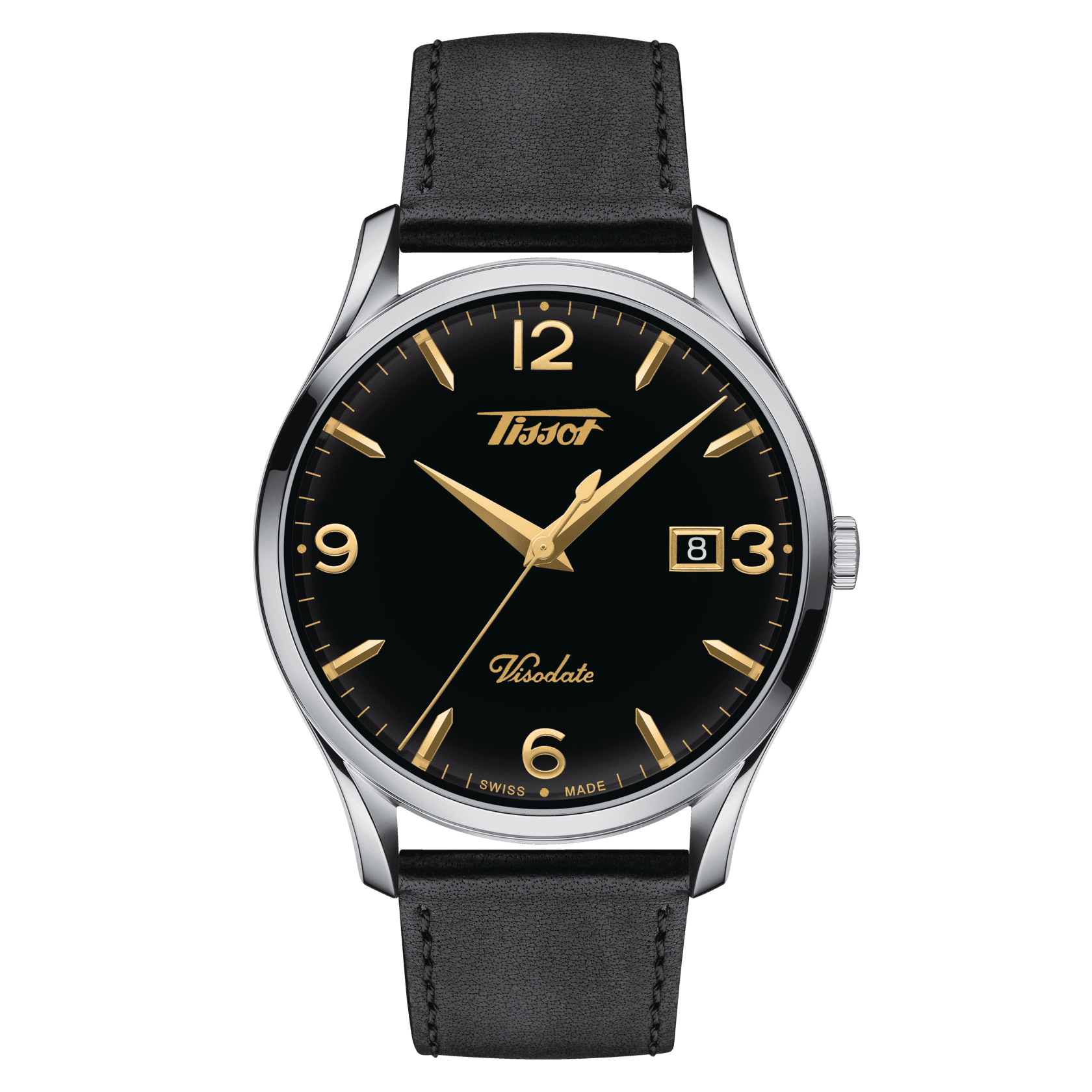 Tissot Heritage Visodate • <strong>ETA F06.111</strong><p>T1184101605701
