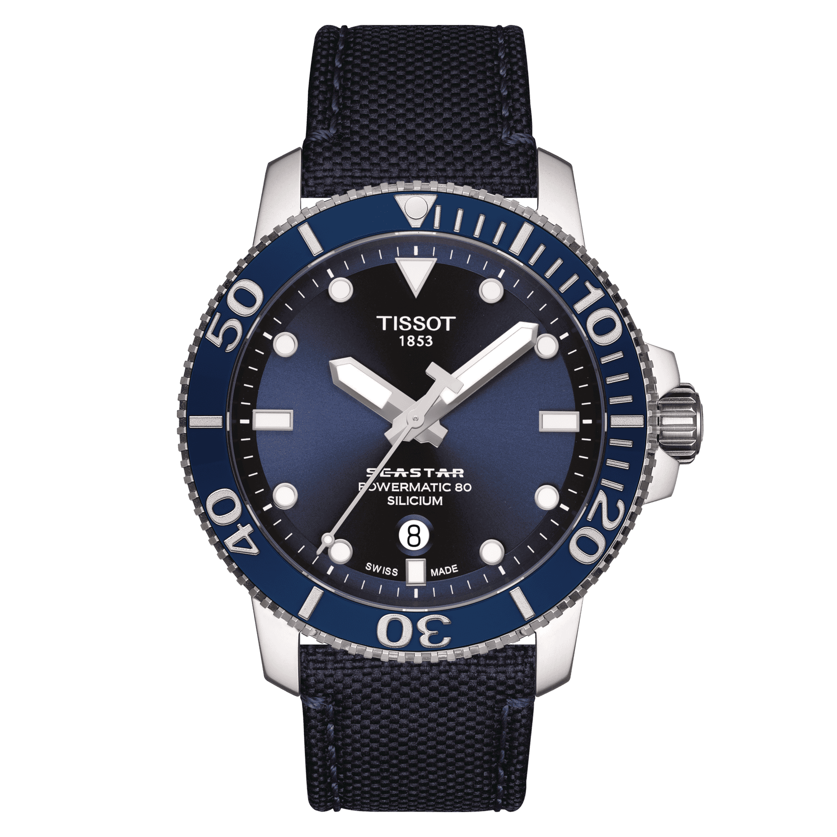 Tissot Seastar 1000 Powermatic 80 Silicium • <strong>POWERMATIC 80.811</strong><p>T1204071704101