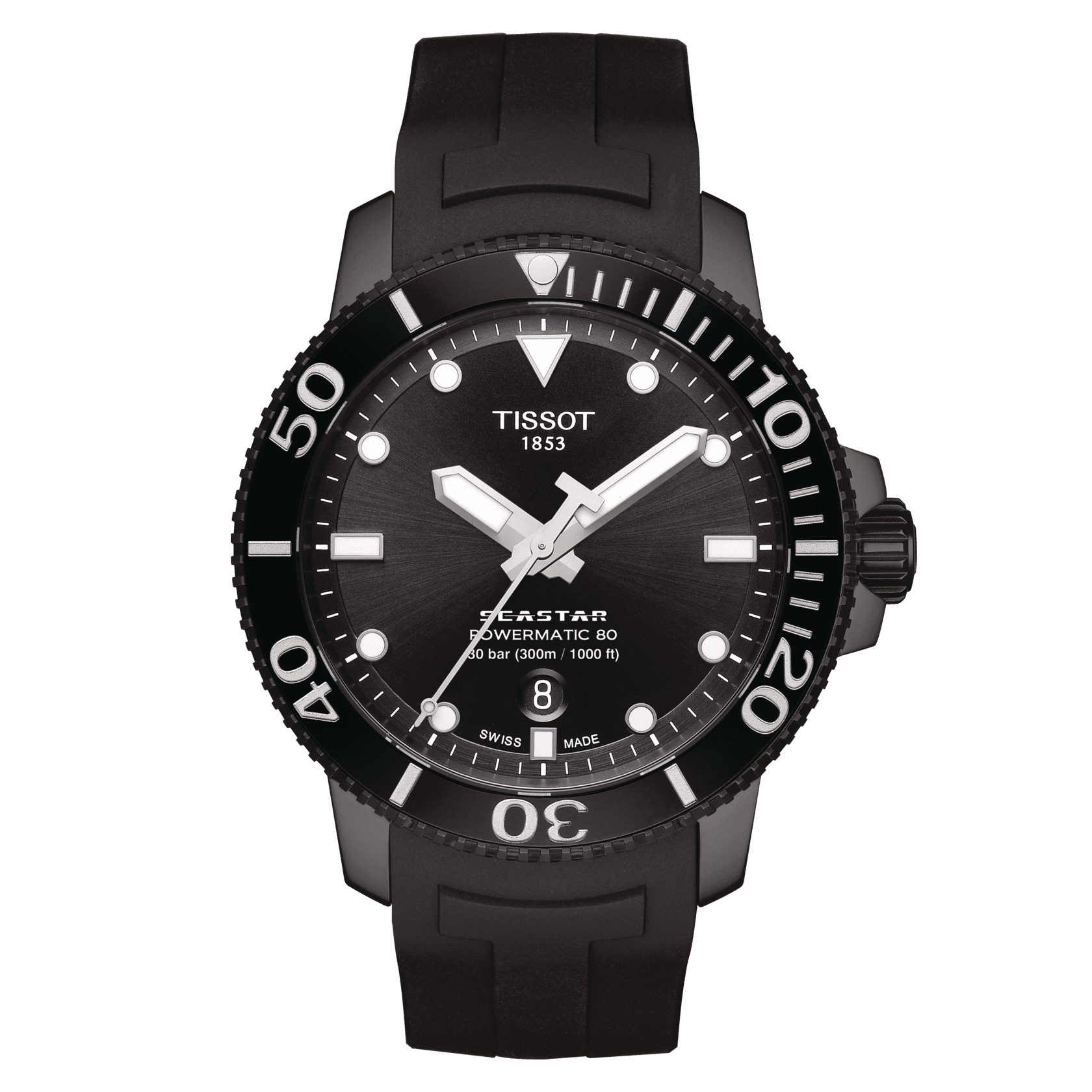 Tissot Seastar 1000 Powermatic 80 • <strong>POWERMATIC 80.111</strong><p>T1204073705100