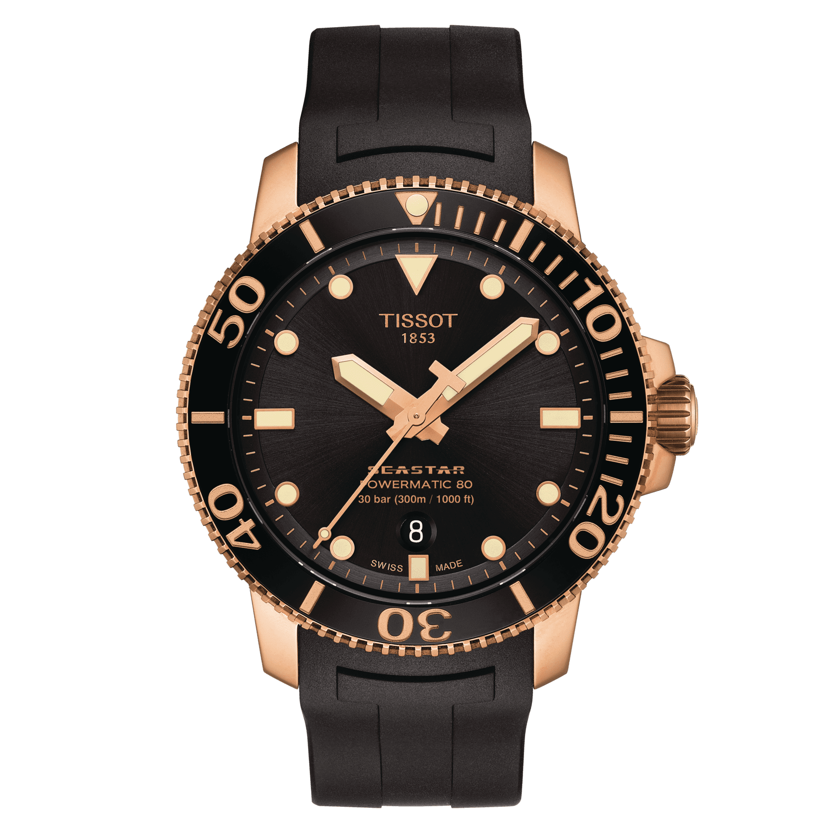 Tissot Seastar 1000 Powermatic 80 • <strong>POWERMATIC 80.111</strong><p>T1204073705101