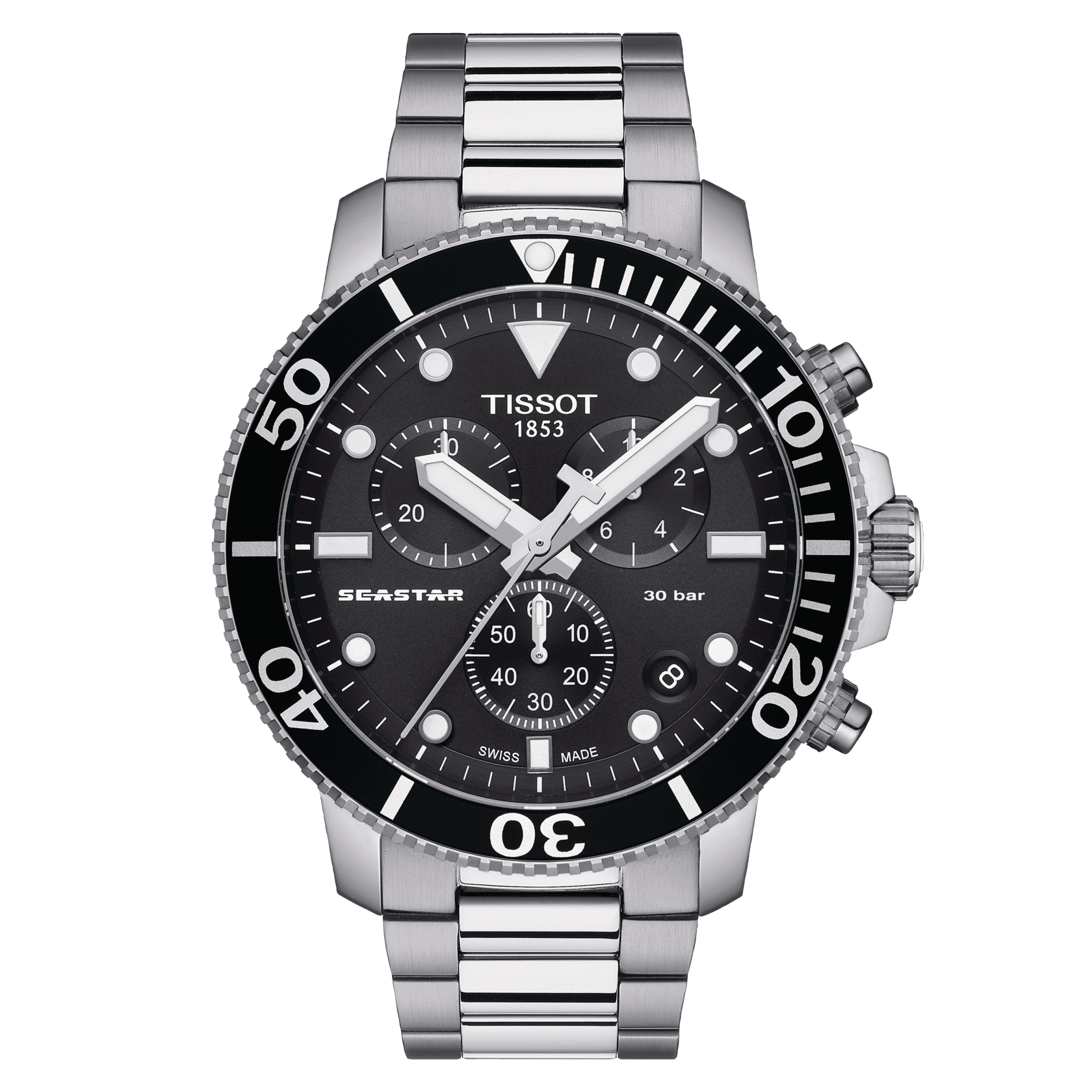 Tissot Seastar 1000 Chronograph • <strong>ETA G10.212</strong><p>T1204171105100
