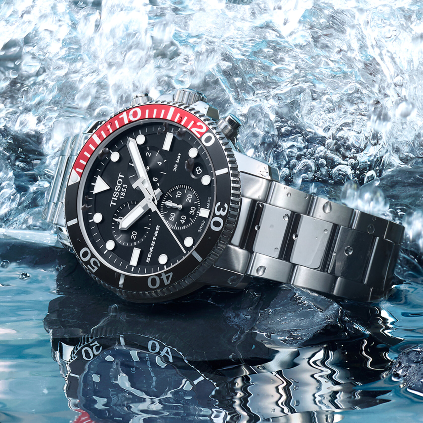 Tissot Seastar 1000 Chronograph • <strong>ETA G10.212</strong><p>T1204171105101 - immagine 3