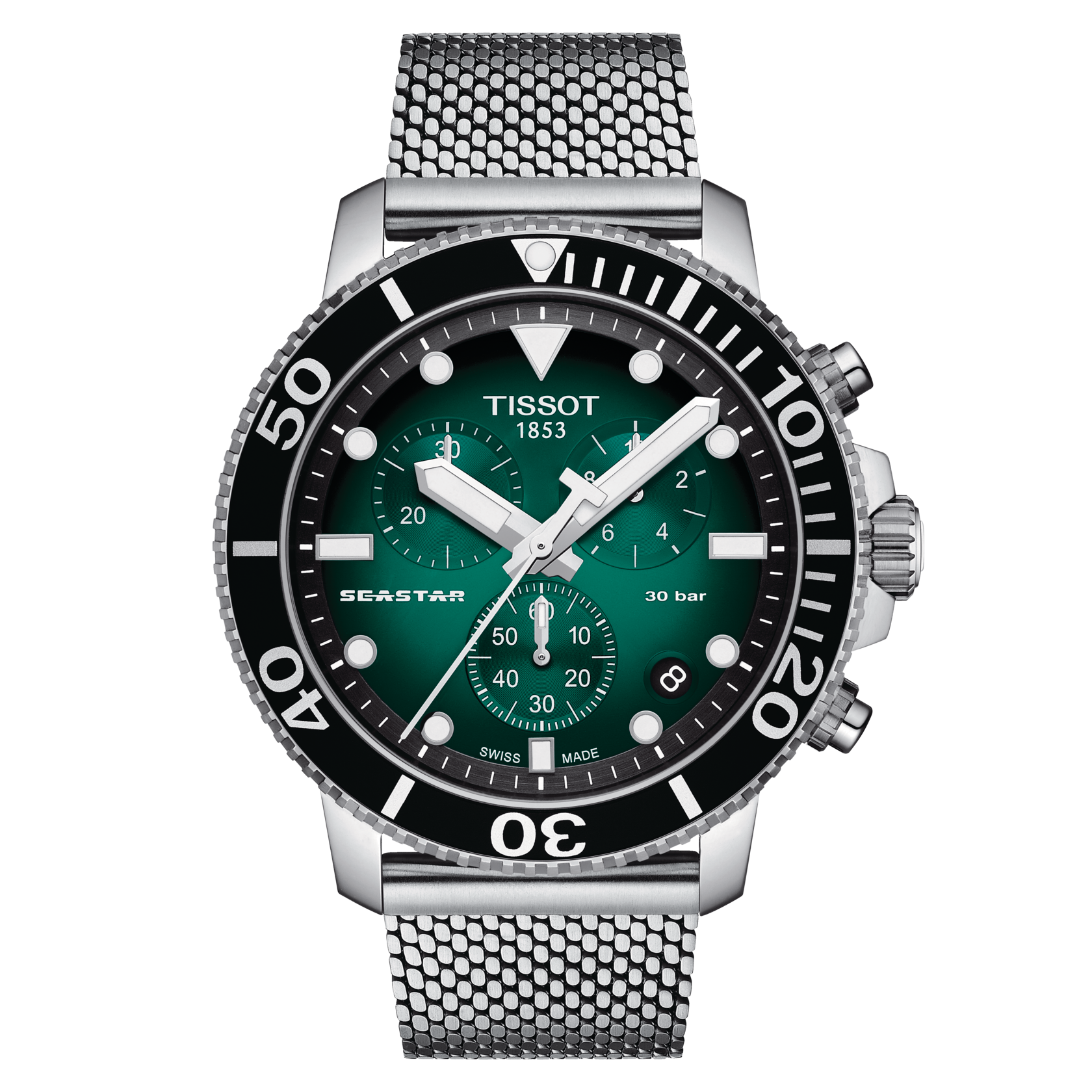 Tissot Seastar 1000 Chronograph • <strong>ETA G10.212</strong><p>T1204171109100