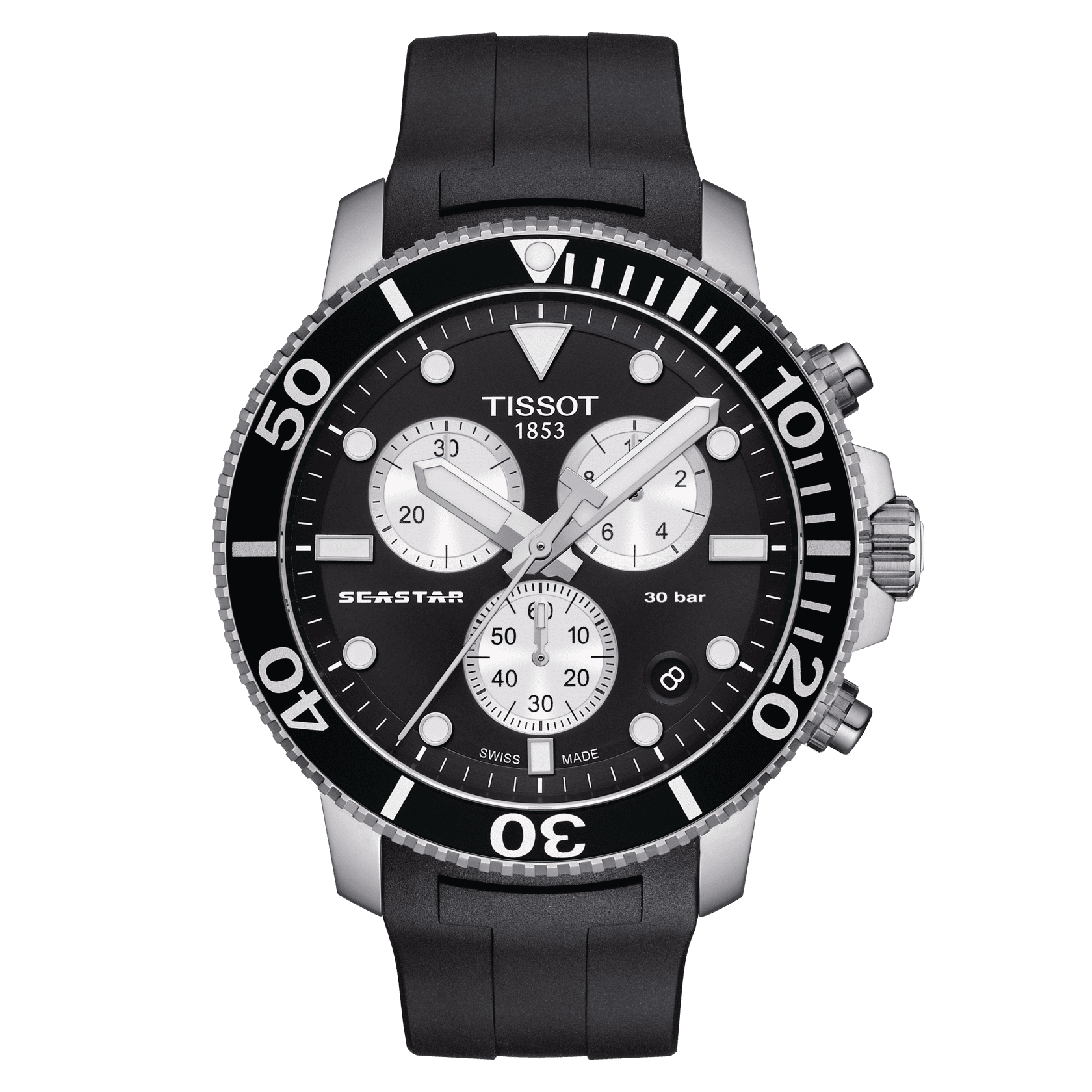 Tissot Seastar 1000 Chronograph • <strong>ETA G10.212</strong><p>T1204171705100