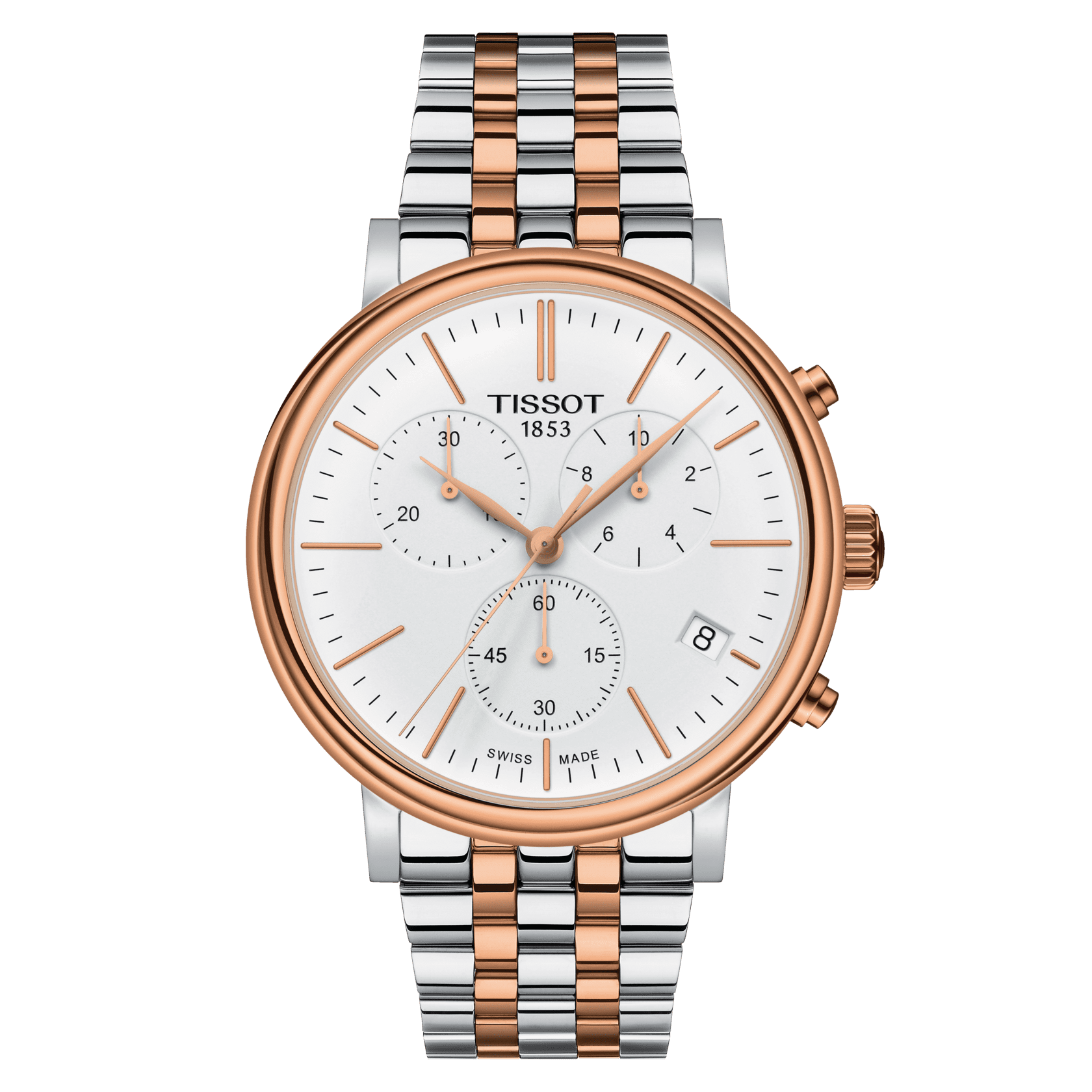 Tissot Carson Premium Chronograph • <strong>ETA G10.212</strong><p>T1224172201100