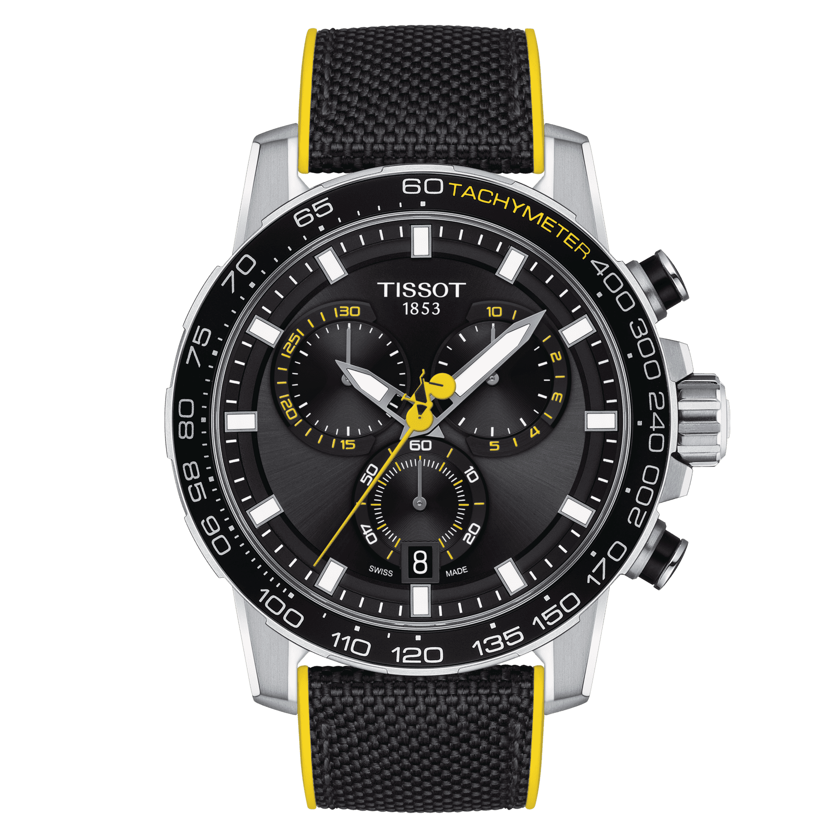 TISSOT SUPERSPORT CHRONO TOUR DE FRANCE • <strong>ETA G10.212</strong><p>T1256171705100