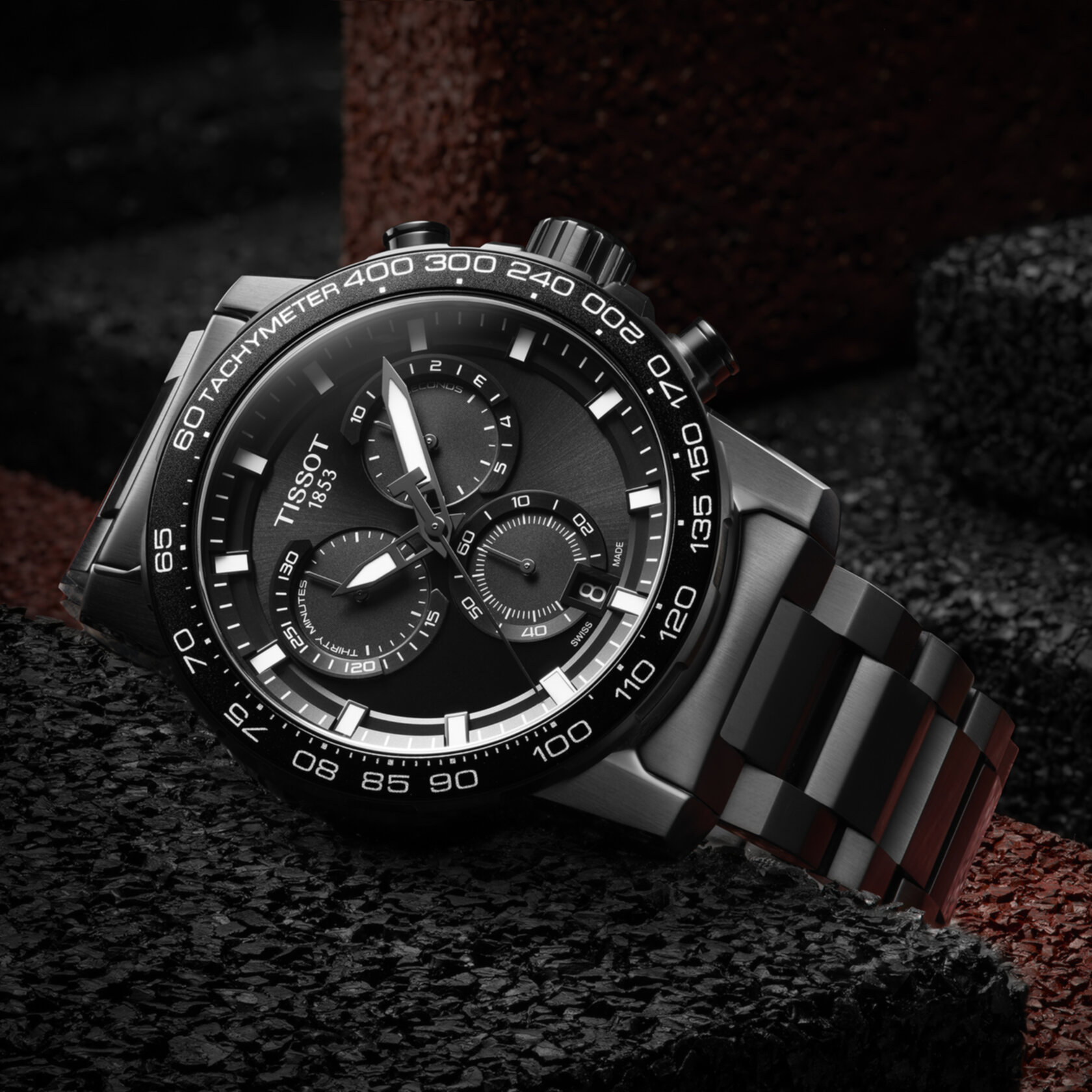 TISSOT SUPERSPORT CHRONO • <strong>ETA G10.212</strong><p>T1256173305100 - immagine 3