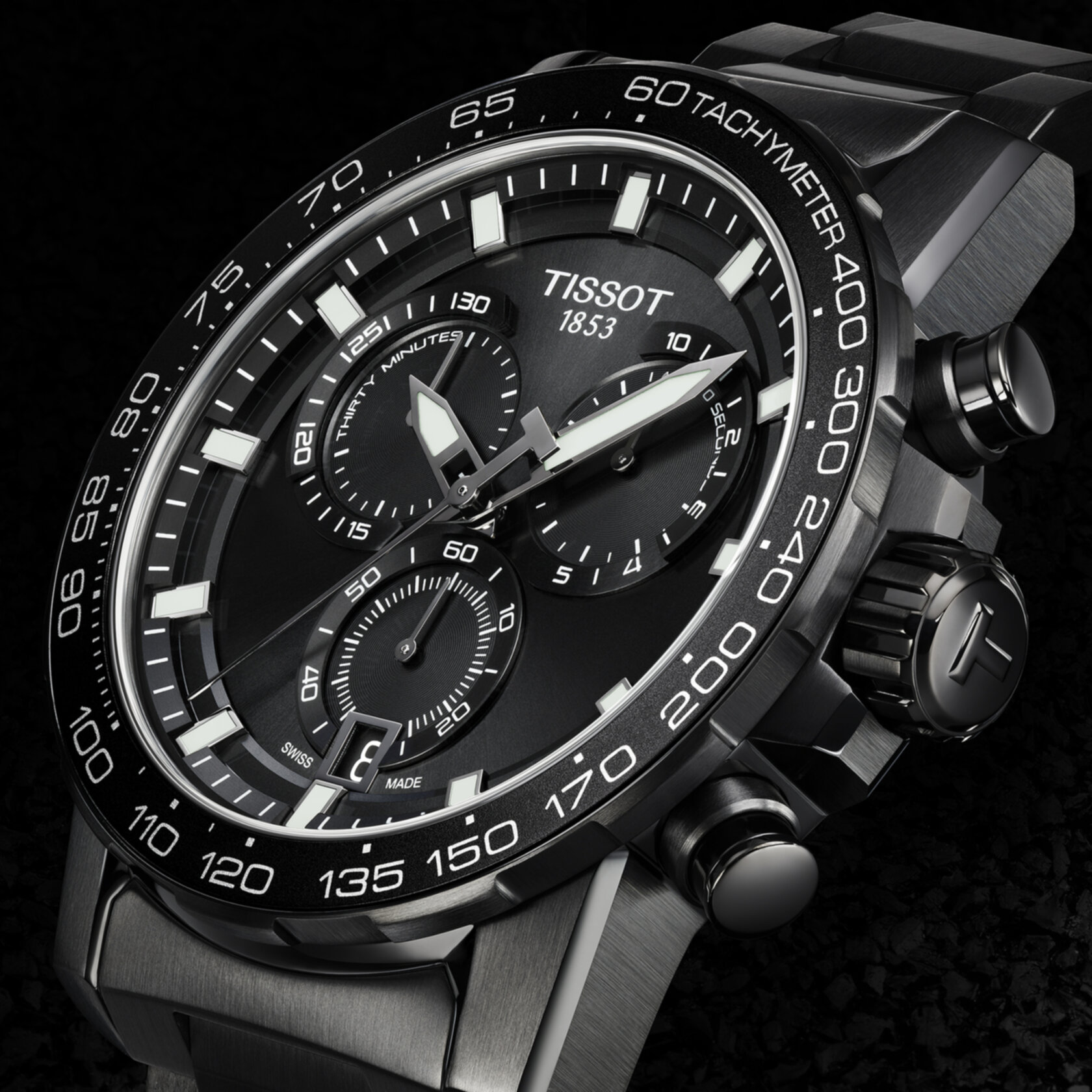 TISSOT SUPERSPORT CHRONO • <strong>ETA G10.212</strong><p>T1256173305100 - immagine 4
