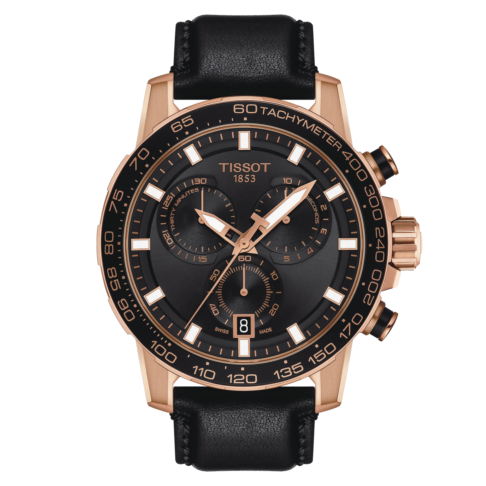Tissot Supersport Chrono • <strong>ETA G10.212</strong><p>T1256173605100
