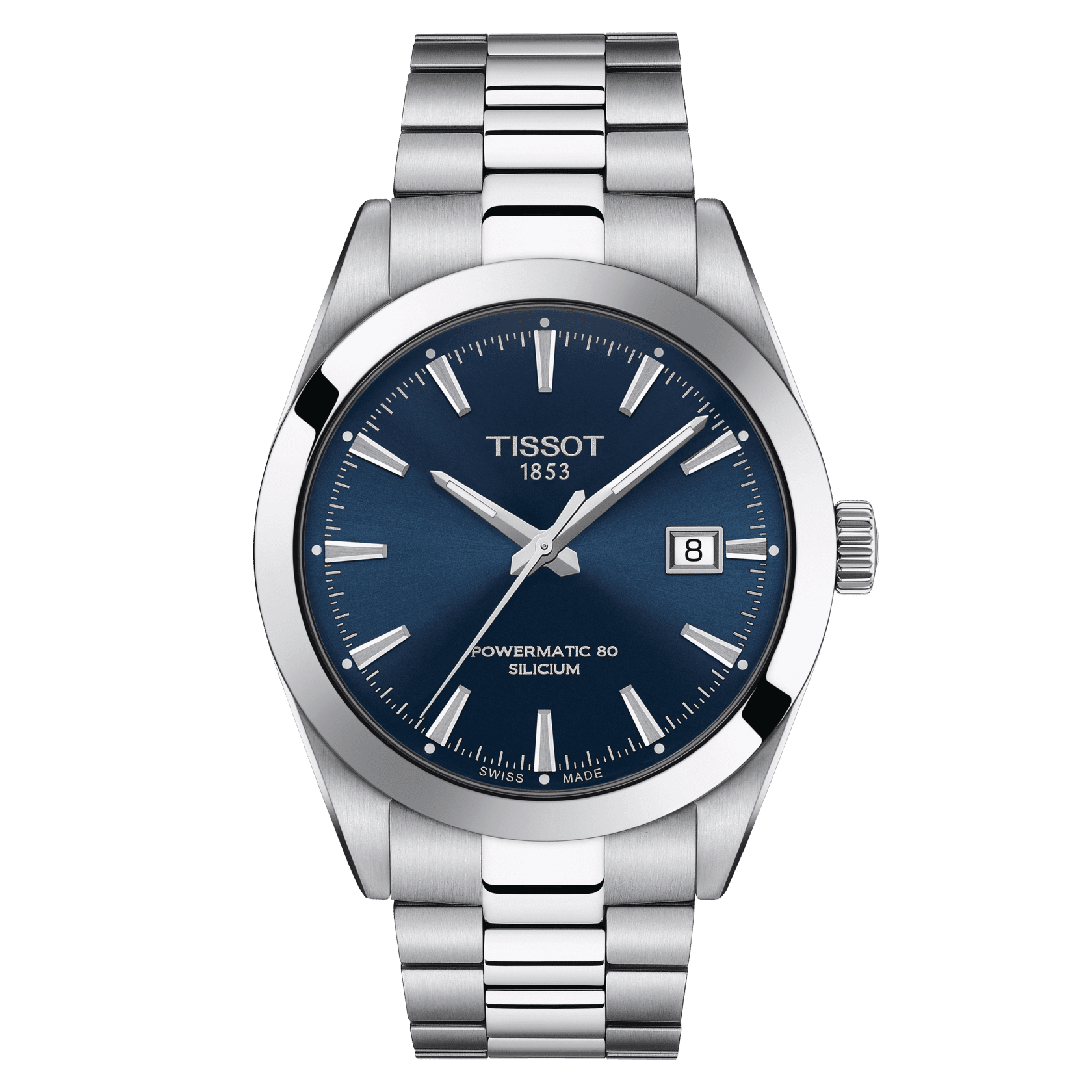 Tissot Gentleman Powermatic 80 Silicium • <strong>POWERMATIC 80.811</strong><p>T1274071104100
