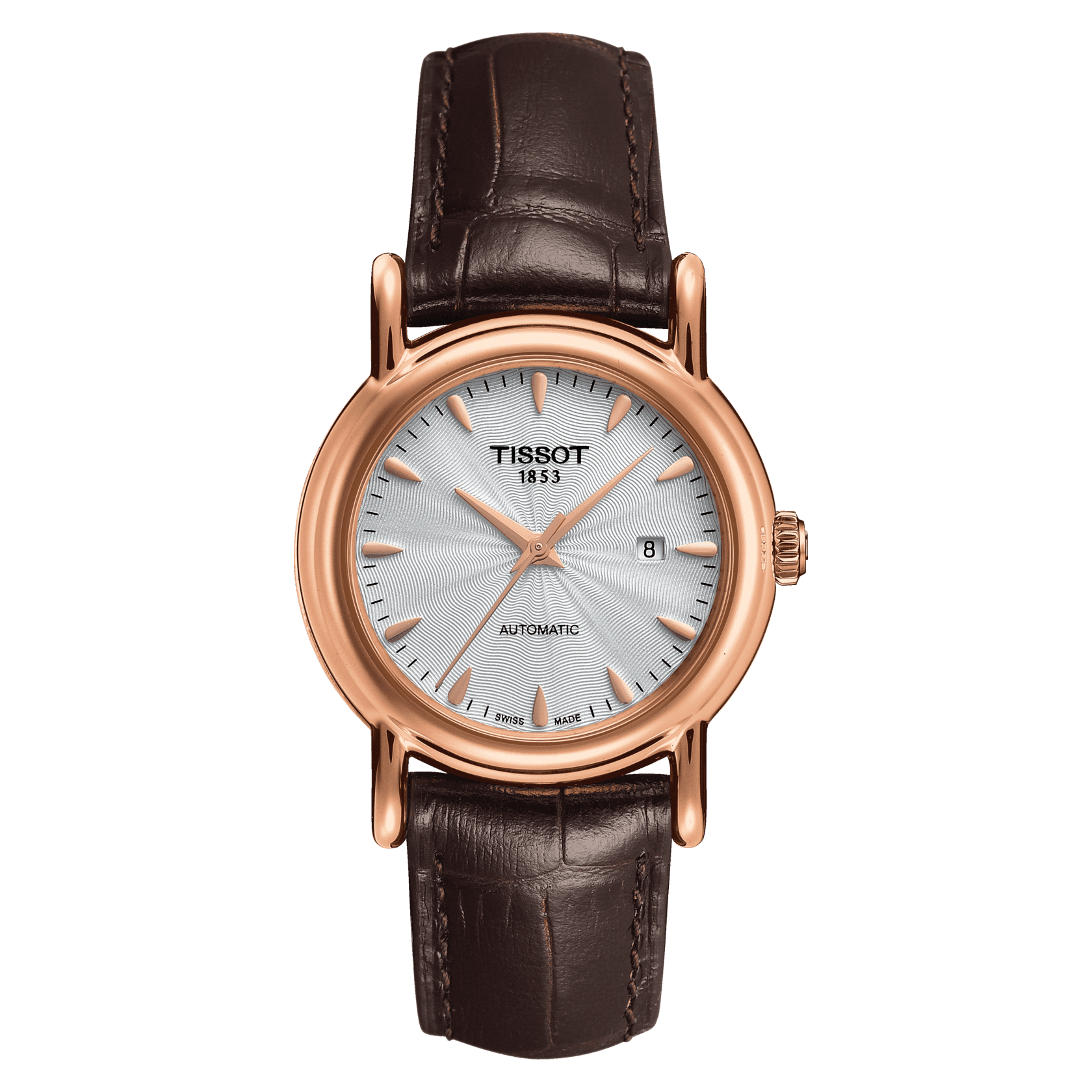 Tissot Carson Automatic Lady 18K Gold • <strong>ETA 2671</strong><p>T9070077603100