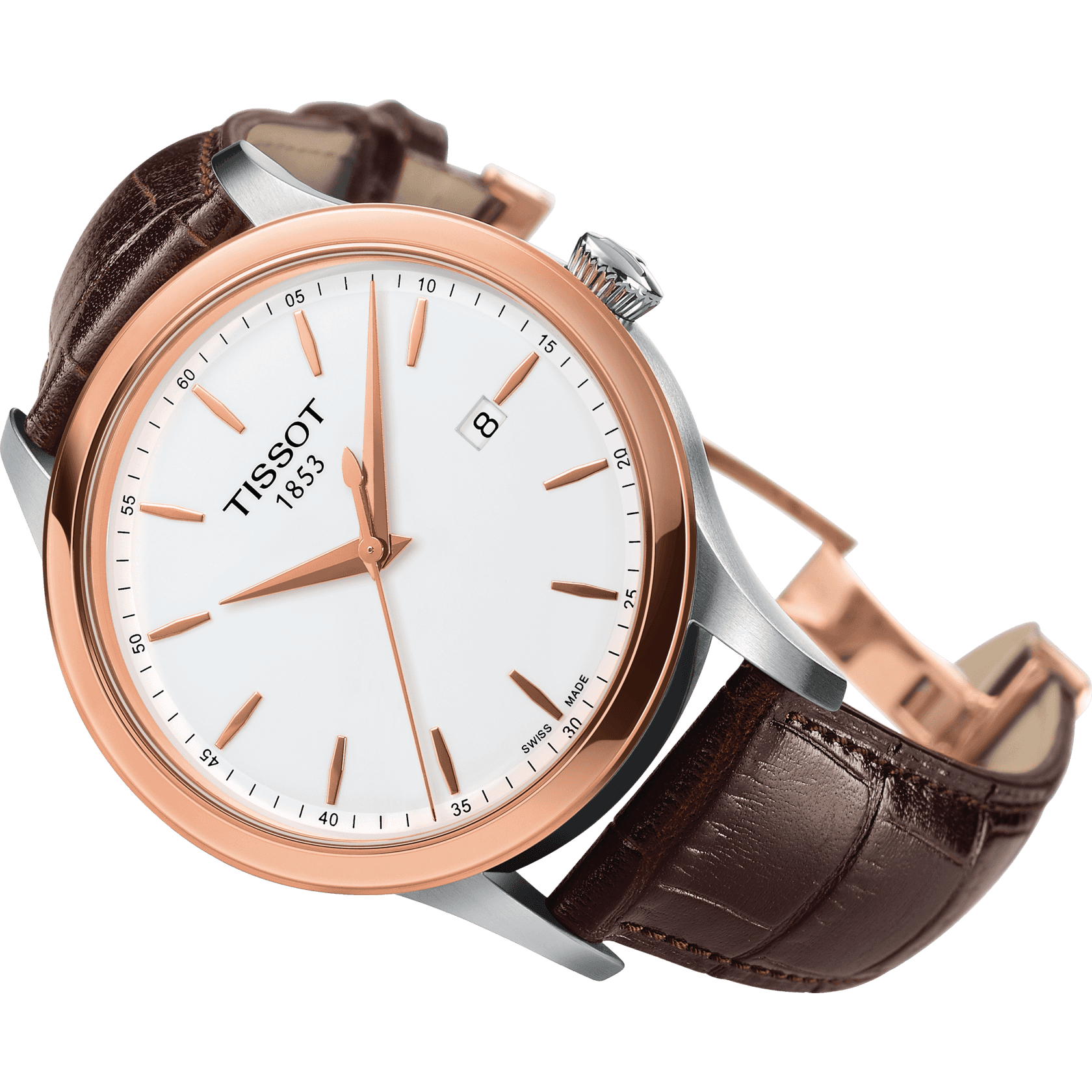 Tissot Classic Gent 18K Gold • <strong>ETA F06.111</strong><p>T9124104601100 - immagine 2