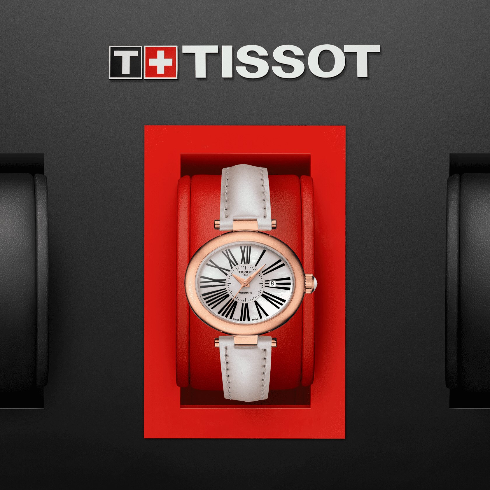 Tissot Glamorous Lady Automatic 18K Gold • <strong>ETA 2671</strong><p>T9173077611300 - immagine 3