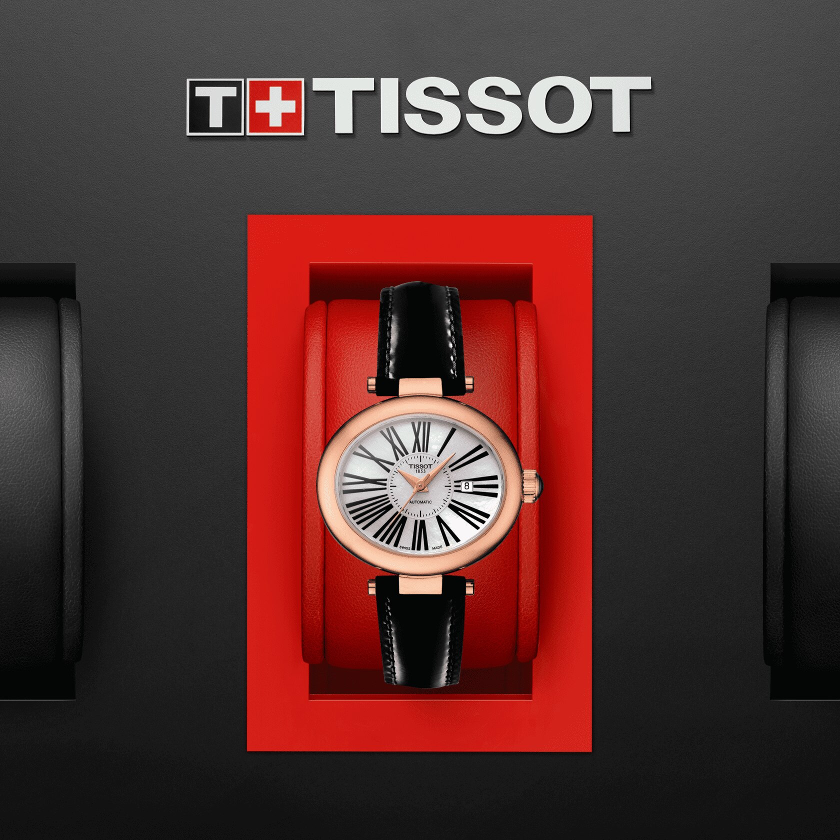 Tissot Glamorous Lady Automatic 18K Gold • <strong>ETA 2671</strong><p>T9173077611301 - immagine 3