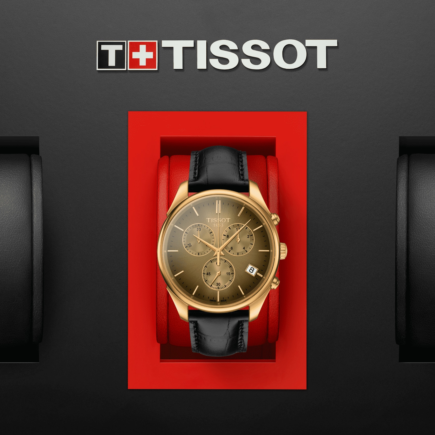 Tissot Vintage Chronograph 18K Gold • <strong>ETA G10.212</strong><p>T9204171629100 - immagine 3