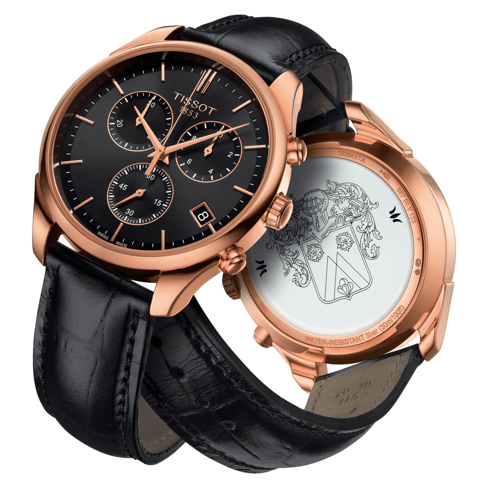 Tissot Vintage Chronograph 18K Gold • <strong>ETA G10.212</strong><p>T9204177644100 - immagine 3