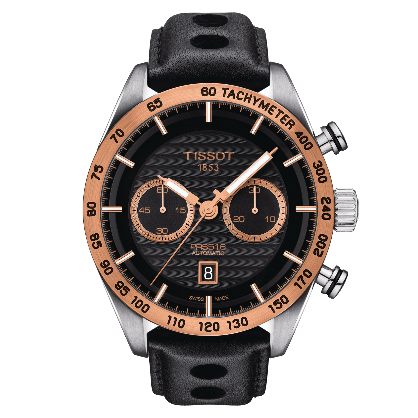 Tissot PRS 516 18K Gold Valjoux • <strong>VALJOUX A05.H31</strong><p>T9254274605101