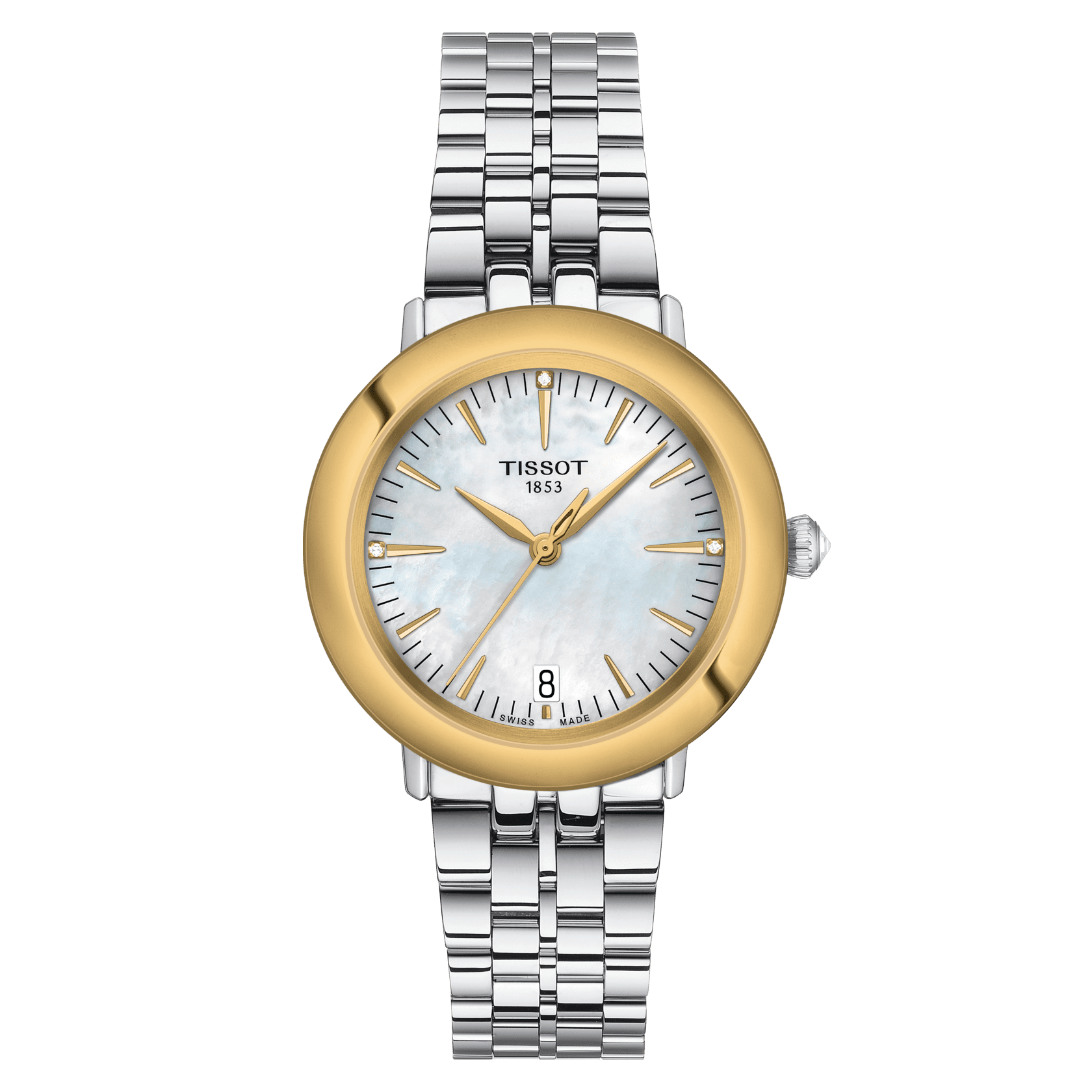 Tissot Glendora 18K Gold • <strong>ETA F05.115</strong><p>T9292104111601